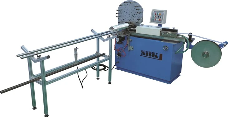 Aluminum Flexible Duct Forming Machine For Ventilation Duct