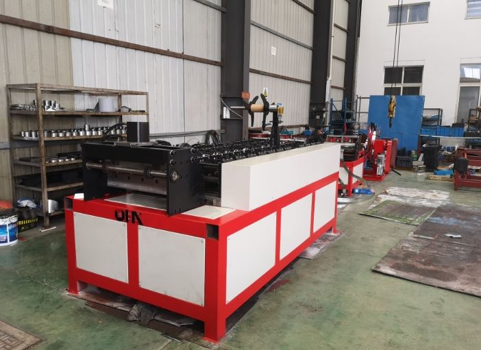 HVAC zračni kanal Fleksibilni konektor Izrada Forming Fabrication Machine