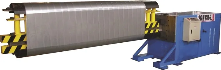 Spiral Oval Duct Forming Pipe Making Machine